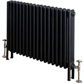 Eastbrook Rivassa 3 koloms verwarming 60x83,3cm Antraciet 1467 watt