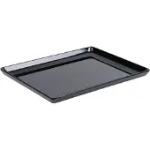HorecaTraders Melamine GN Schaal Zwart | 2 Formaten