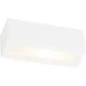 QAZQA Moderne wandlamp wit met lichteffect - Tjada Novo