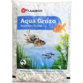 Flamingo Aquarium accessoire Vissensiergrind Wit - 1kg