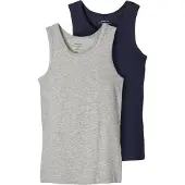 Name it NKMTANK TOP 2P NOOS Jongens Onderhemd - Maat 134/140