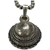 Zeeuws Meisje Zeeuwse knop hanger bolhoed met bolletjesketting
