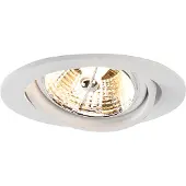 QAZQA Moderne inbouwspot wit kantelbaar AR70 - Cisco