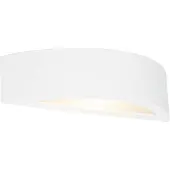 QAZQA Landelijke wandlamp gips wit - Aurel Novo