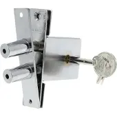 Nemef 1008 Veiligheidsbijzetslot, Skg*, Dm47Mm, Klaviersleutel, Voorplaat St - 9100800450 - 9100800450