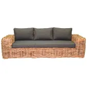 AVH-Collectie Sabuga 3-zitsbank naturel rotan