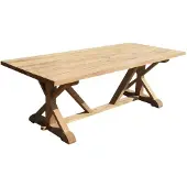 AVH-Collectie Xena dining tuintafel 260x100xH77 cm teak