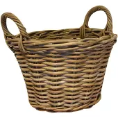 AVH-Collectie Lei rotan mand 35x35xH23 cm