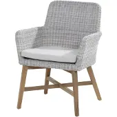 4 Seasons Outdoor | Tuinstoel Lisboa | Ice | Teak Poten