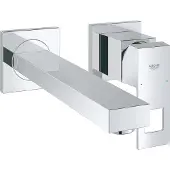 GROHE Eurocube afbouwdeel voor 2 gats inbouw wandkraan M size met uitloop 23cm chroom