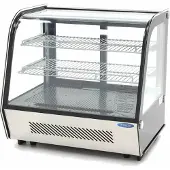 Maxima Gebaksvitrine - 120 L - 70 cm - Schuifdeuren Achter