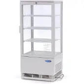 Maxima Mini Koelvitrine - 78 L - 43 cm - Wit