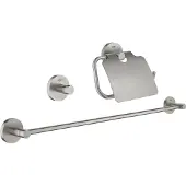 GROHE Accessoire Set Essentials 3-In-1 Supersteel