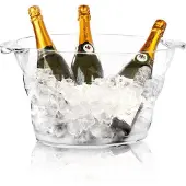 Hendi Champagnekoeler Transparant Wouter Pro