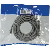 Valueline Netwerkkabel FTP CAT6 10 meter Grijs