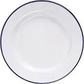 Olympia geëmailleerd dinerbord 24,5cm (Box 6)