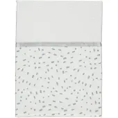 Briljant Baby Laken Ledikant 100x150 Minimal Dots Stone Green KL.60R