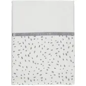 Briljant Minimal Dots Grey 100 x 150 cm Ledikantlaken 75R