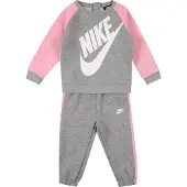 Nike Joggingpak 'FUTURA' grijs gemêleerd / rosa / wit