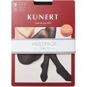 Kunert WARM UP 3-pack Dames Panty - Black - Maat 40/42