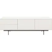 Goossens Tv Meubel Verona, 2 deuren 2 laden 45 cm diep