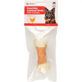 Flamingo Hondensnack Geknoopt Been Kip 15 cm