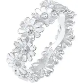 Elli Ring 'Flower' zilver