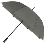 Impliva golfparaplu windproof 125 cm polyester donkergrijs