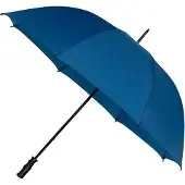 Impliva golfparaplu windproof 125 cm polyester blauw