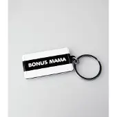 Paper Dreams Sleutelhanger Bonus Mama 13,5 Cm Zwart/wit