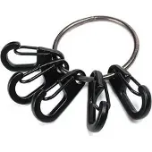 ABC-led Sleutelring voor 5 sleutels - sleutelhanger