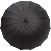 Smati Gentleman No16 Stormparaplu - Auto Open - ø 114 cm - Zwart