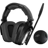 KeepOut HXAIR, Draadloos, Gaming, 20 - 20000 Hz, Koptelefoon met microfoon, Zwart, Zilver
