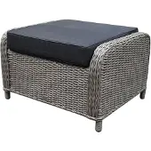 AVH-Collectie Toscane Bilboa voetenbank 60x74xH47 cm grijs