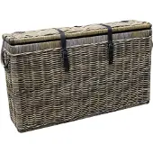 AVH-Collectie Kussenbox klein 135x35xH80 cm naturel rotan