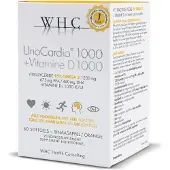 WHC UnoCardio 1000 + Vitamine D 1000 | 60 capsules