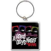 Rock Off The Beatles - Hard Days Night Guitar Sleutelhanger - Multicolours