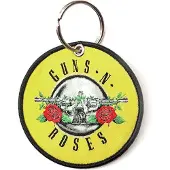 Guns n' Roses - Classic Circle Logo Sleutelhanger - Geel