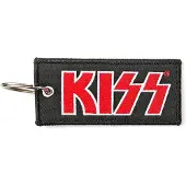 Rock Off Kiss - Red Logo Sleutelhanger - Zwart
