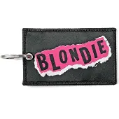Rock Off Blondie - Punk Logo Sleutelhanger - Zwart