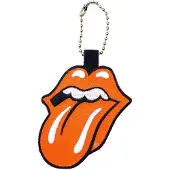 Rock Off The Rolling Stones - Classic Tongue Sleutelhanger - Oranje