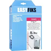 EASYFIKS P14 stofzuigerzakken geschikt voor Philips - 5 stuks + 1 filter - voor Oslo en Vision series