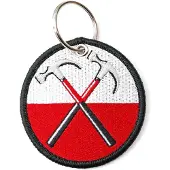 Rock Off Pink Floyd - The Wall Hammers Circle Sleutelhanger - Multicolours