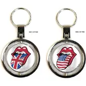 The Rolling Stones Rolling Stones - UK & US Tongues Spinner Sleutelhanger