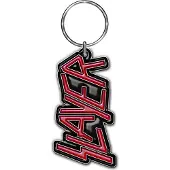 Ginza.se Slayer - Logo Sleutelhanger - Rood/Zwart