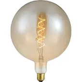 SPL XXL LED filament globe 200 FLEX, E27, goud, dimbaar, 250 Lumen, 20 cm