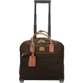 Bric's Life Pilotcase olive zachte koffer pilotenkoffer