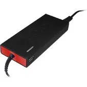 Approx Draagbare oplader, merk !, model APPUA90SLIM, 90W, kleur zwart