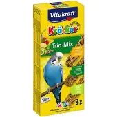Vitakraft 3x Parkiet Kracker Banaan-Kruiden-Kiwi 3 stuks