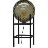 Masterlight Zwarte tafellamp Baloton